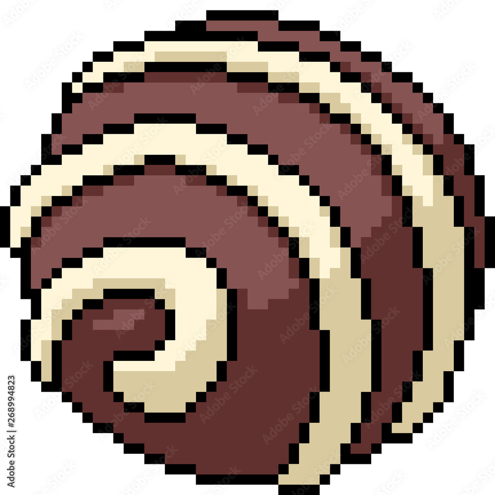 Fototapeta premium vector pixel art ball