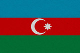 azerbaijan fabric flag