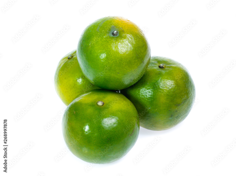 Orange fruit isolated on white background Orange fruit isolated on white background