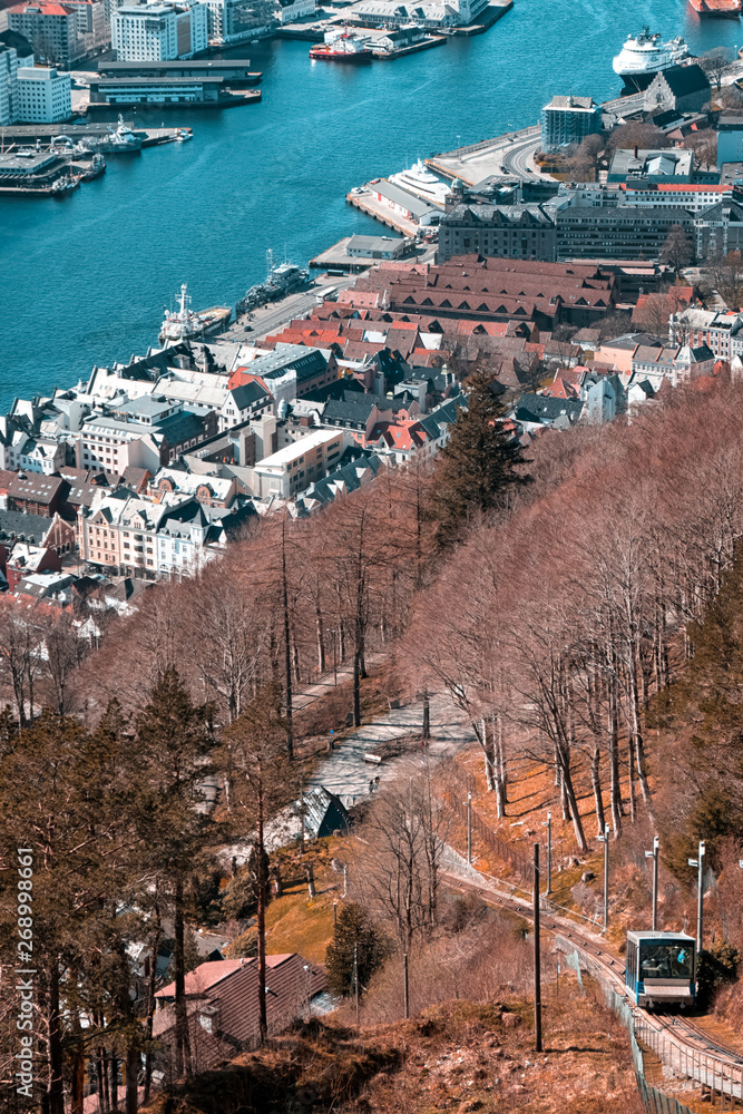 Floien Railway, Bergen, Norway