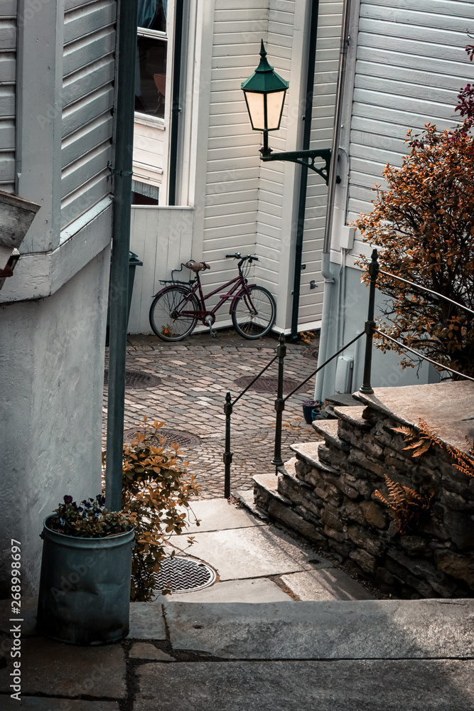 Streets of Bergen, Norway
