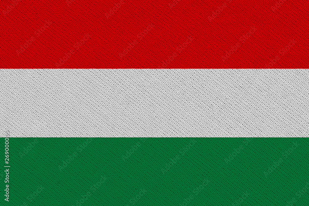 hungary fabric flag hungary fabric flag