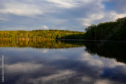 Cream Hill Lake, Connecticut, USA