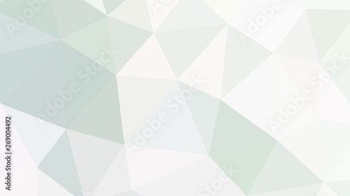 Geometric design. Colorful gradient mosaic background. Geometric triangle, mosaic, abstract background. Mosaic, one-color background. Mosaic texture. The effect of stained glass. EPS 10 Vector © Tetyana Pavlovna
