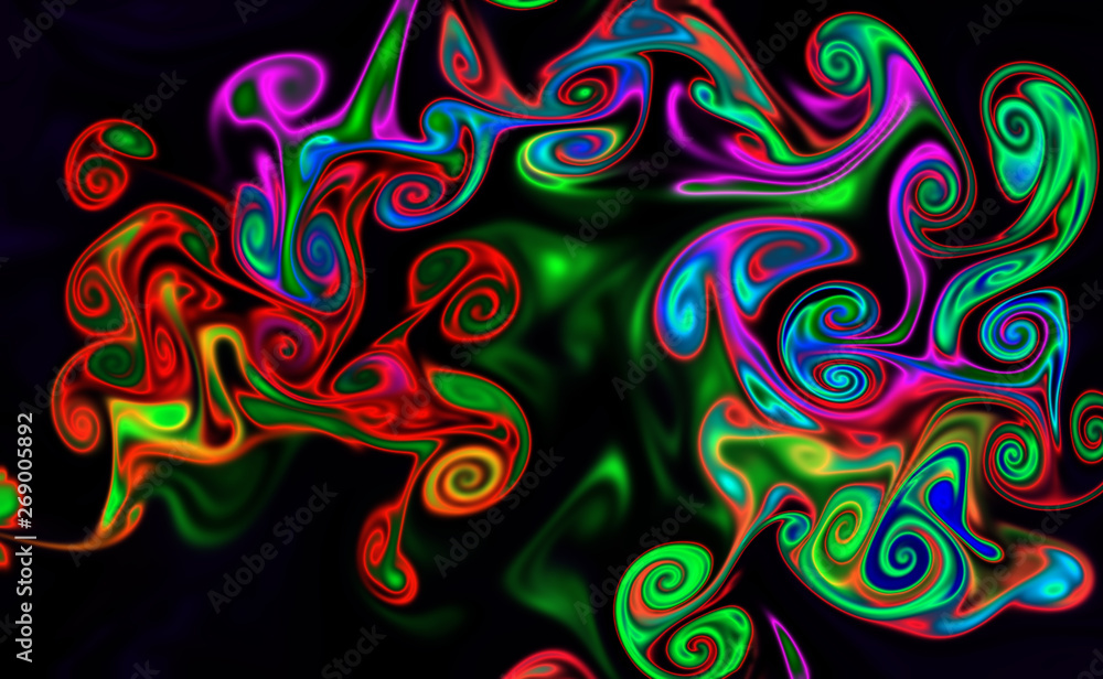 Magic space texture, pattern, looks like colorful smoke and fire Magic space texture, pattern, looks like colorful smoke and fire