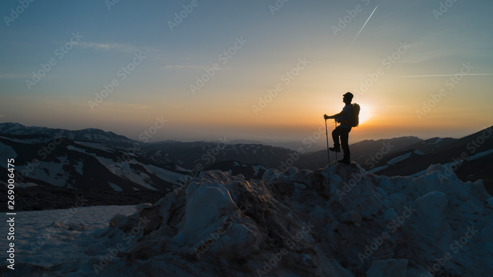 successful people in high altitude mountains