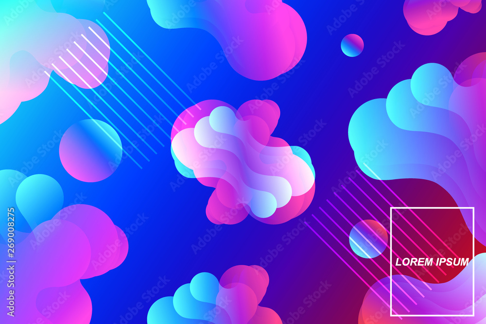 Minimal geometric abstract background. Futuristic gradient shapes design. Creative illustration ideal for cover, poster, web and social media. Vector eps10. Minimal geometric abstract background. Futuristic gradient shapes design. Creative illustration ideal for cover, poster, web and social media. Vector eps10.