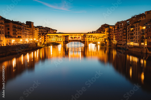 Ponte Veccio zur blauen Stunde © Marco