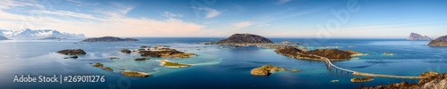  Beautiful view of islands - Sommaroy in Troms, North Norway