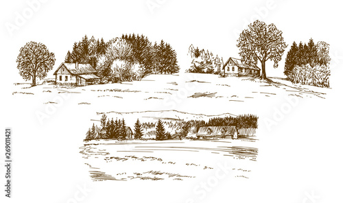 Rural landscape.