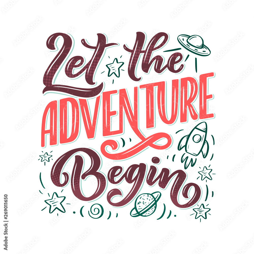 Sketch lettering quote about space for textile design and print . Modern trendy kids concept. Doodle illustration. Hand drawn card. Typography poster. Sketch lettering quote about space for textile design and print . Modern trendy kids concept. Doodle illustration. Hand drawn card. Typography poster.