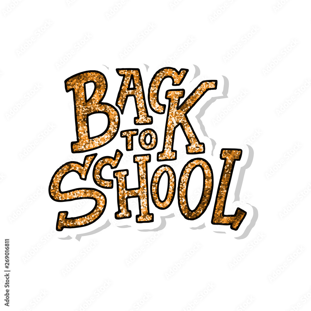 Welcome back to school lettering quote. Back to school sale tag. Hand drawn lettering badges. Typography emblem set. Chalk background Welcome back to school lettering quote. Back to school sale tag. Hand drawn lettering badges. Typography emblem set. Chalk background