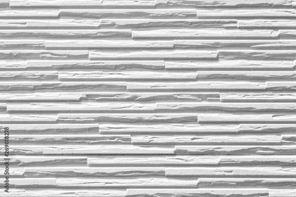 Modern white stone wall pattern and seamless background Modern white stone wall pattern and seamless background
