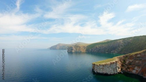 Wallpaper Mural Beautiful aerial view of rocky coastline. Seascape by drone Torontodigital.ca