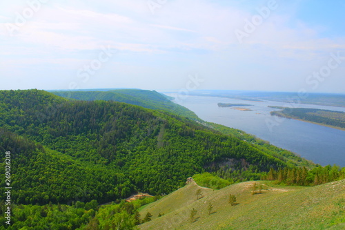 mount strelnaya Samara region, Russia
