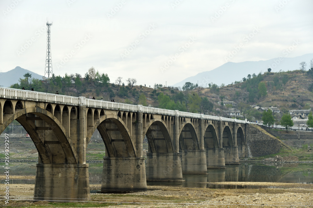 North Korea. Bridge