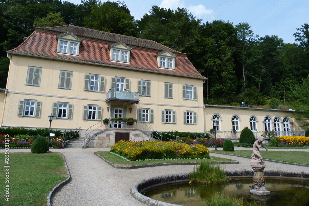 Barocker Fürstenhof im Staatsbad Brückenau Barocker Fürstenhof im Staatsbad Brückenau