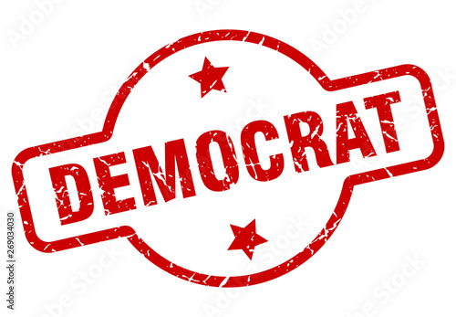 democrat stamp