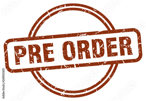 pre order stamp