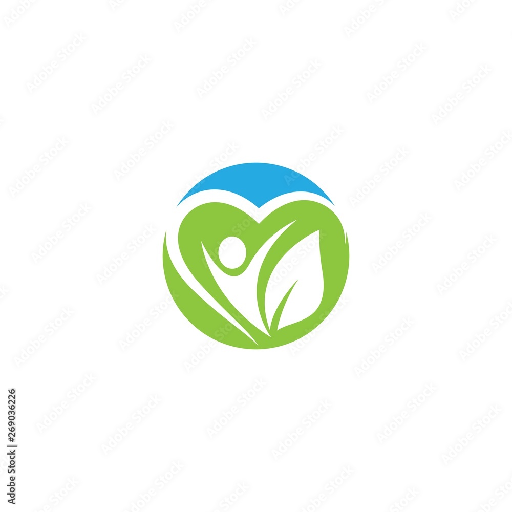 Healthy life logo template vector icon illustration Healthy life logo template vector icon illustration