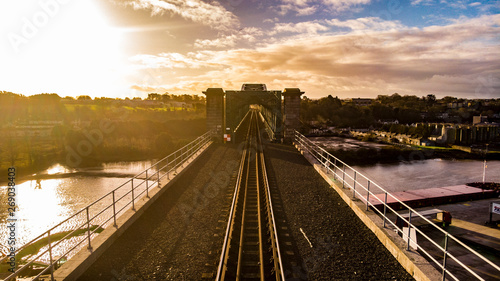 Drogheda Town , Drone photos ,Ireland , co Meath 