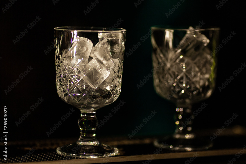granite glass with ice granite glass with ice