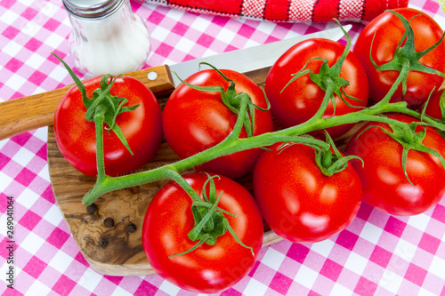 tomates en grappe