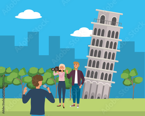 Broadcasting reportage design