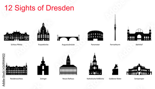 12 Sights of Dresden photo