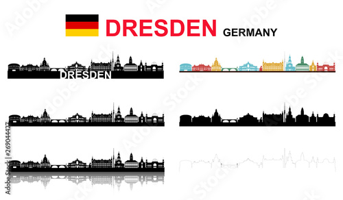 Dresden, großes Set