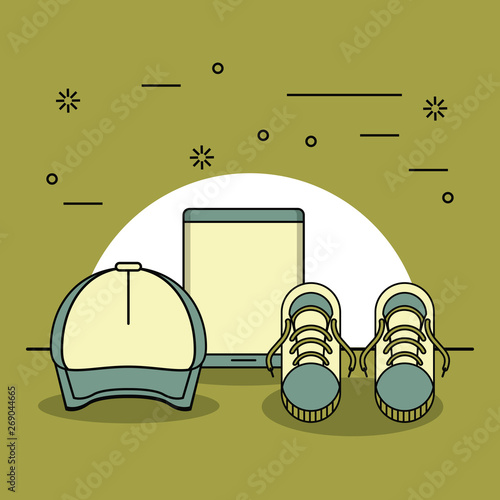 Cool and fashion cartoons