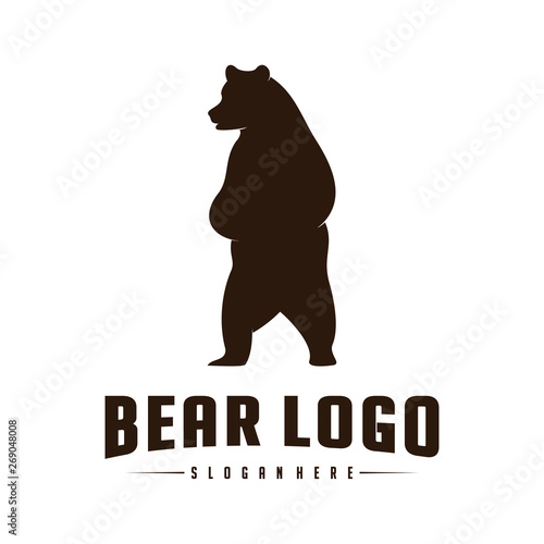 Bear Logo Icon Designs Vector. Bears Logo Concepts. Icon Symbol.