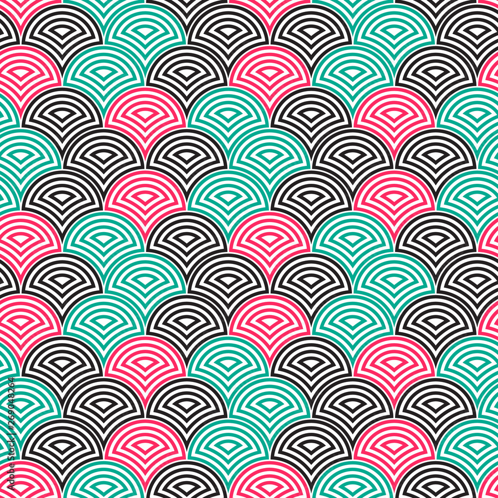 Seamless Pattern - modern abstract vector design - repeating geometric elements Seamless Pattern - modern abstract vector design - repeating geometric elements