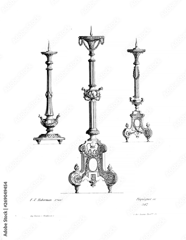 Ornament and decorative element Ornament and decorative element