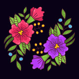Flowers vector illustration 