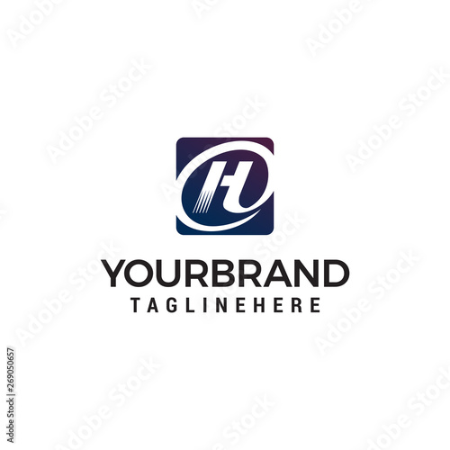 Free Download letter H modern logo design concept template vector - GFXLoad
