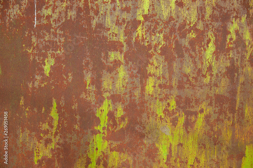 Texture of old rusty iron