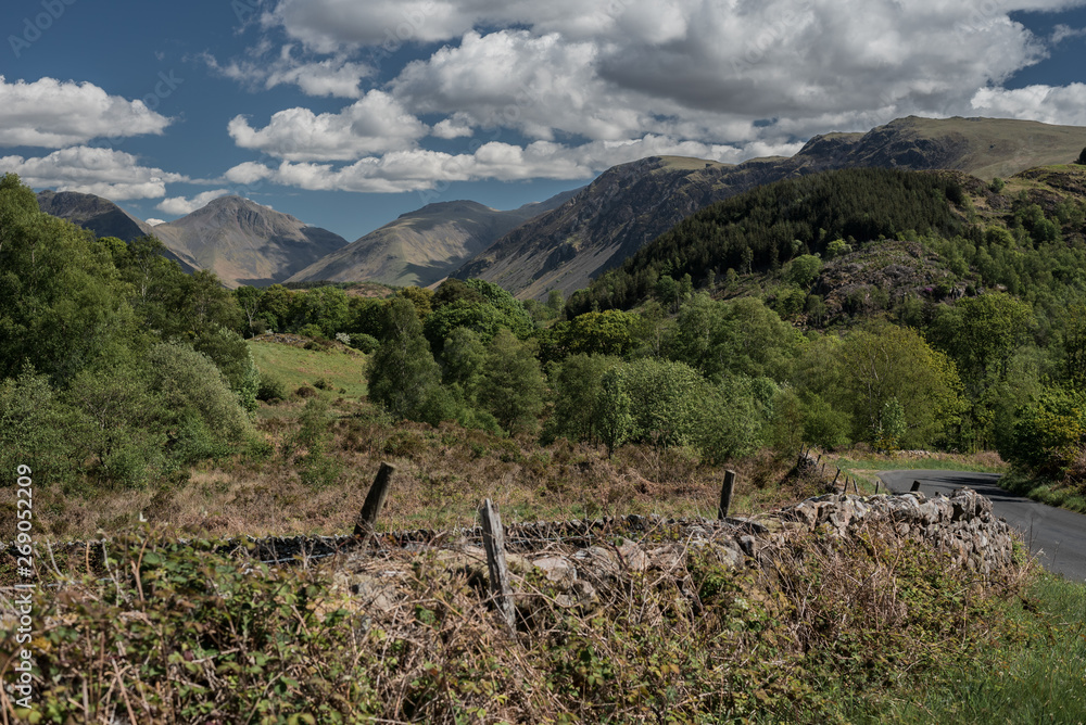 The Scafell Pike, The Lake District National Park, UK