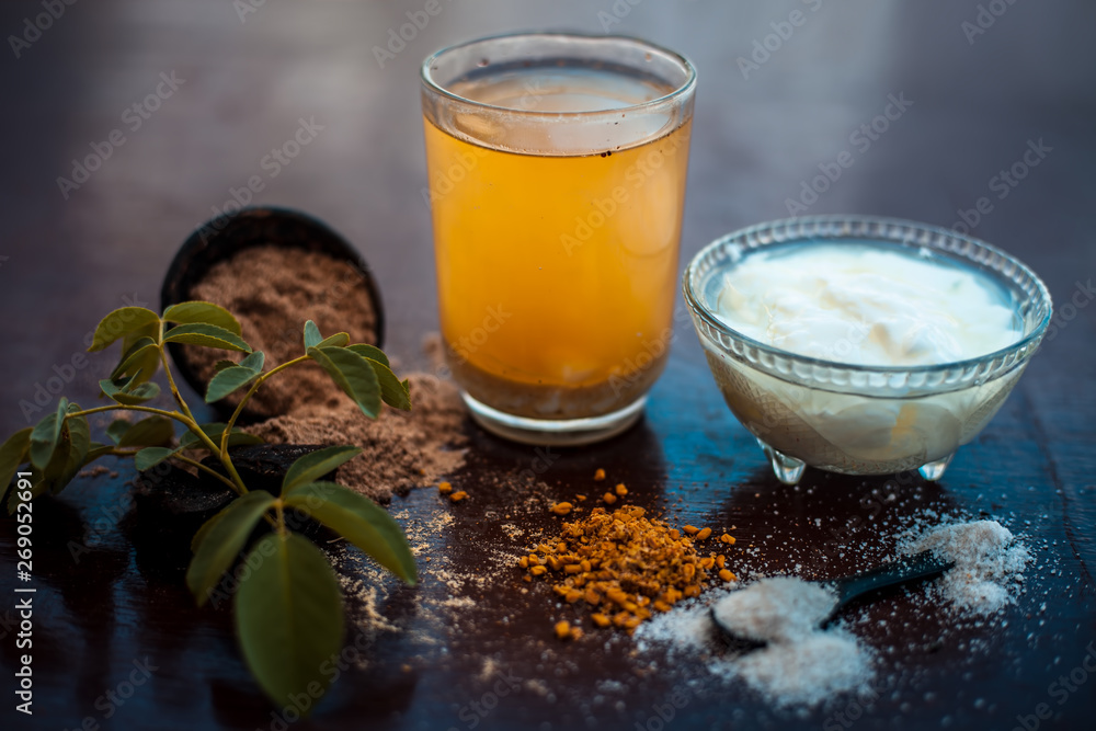 Perfect home remedy for instant relief from menstrual pain consisting of Buttermilk,Fenugreek seeds powder or Parsley seeds powder, salt and some devil's dung or stinking gum powder in a glass. Perfect home remedy for instant relief from menstrual pain consisting of Buttermilk,Fenugreek seeds powder or Parsley seeds powder, salt and some devil's dung or stinking gum powder in a glass.