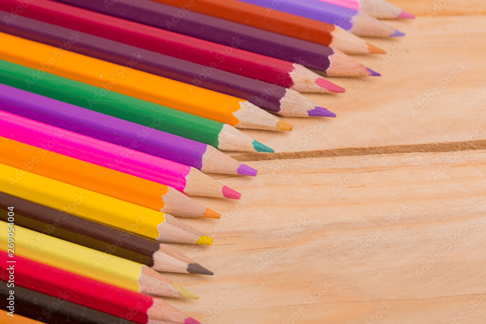 Obraz premium colorful pencils
