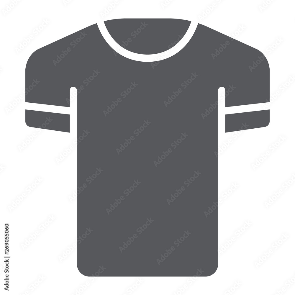 Tshirt glyph icon, clothes and fashion, shirt sign, vector graphics, a solid pattern on a white background. Tshirt glyph icon, clothes and fashion, shirt sign, vector graphics, a solid pattern on a white background.