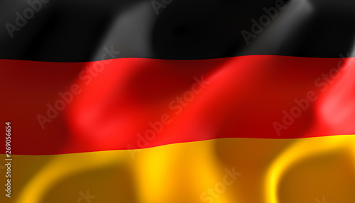  image render of a flag of germany