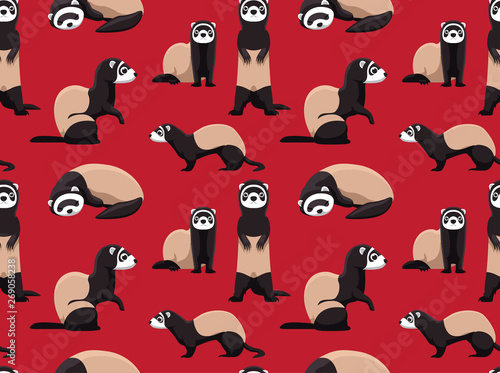 Cute Ferret Wallpaper