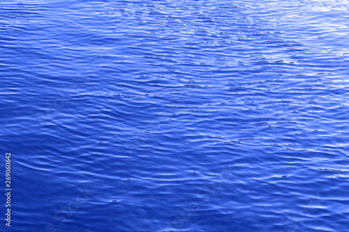 blue water abstract background close up
