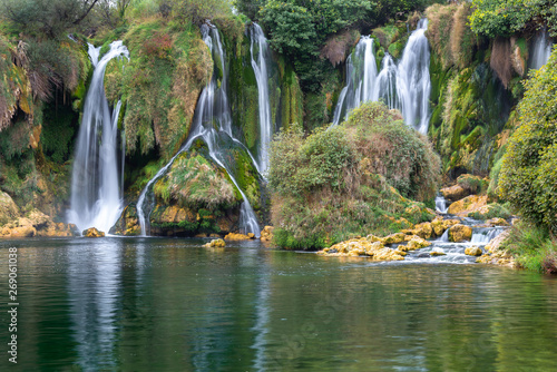 Kravica waterfall in Bosnia and Herzegovina photo