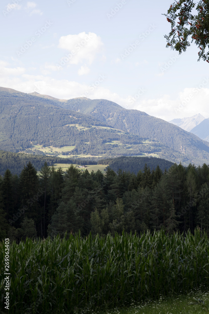 Fototapeta premium Dolomity - miejsce światowego dziedzictwa - Południowy Tyrol - Włochy