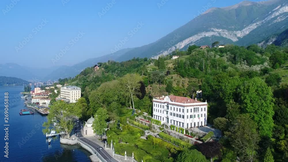 Villa Carlotta, beautiful garden in front a lake of Como- Italy Villa Carlotta, beautiful garden in front a lake of Como- Italy