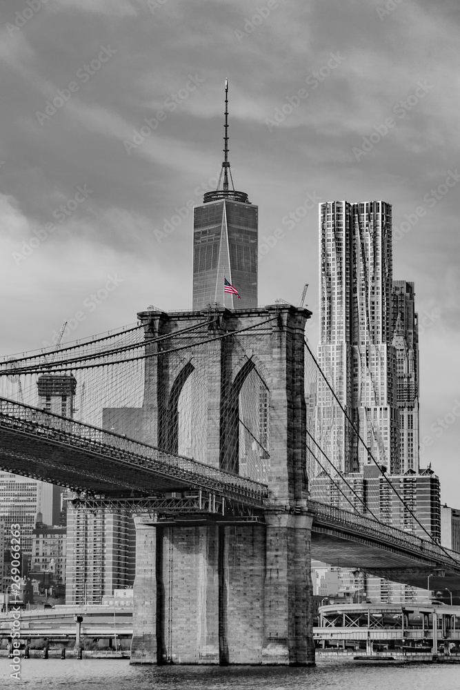 Obraz premium brooklyn bridge in new york city