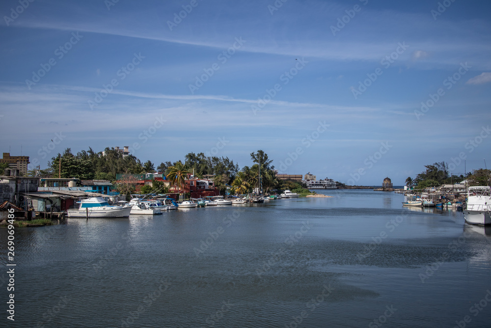 Jaimanitas, La Habana, Kuba, River, Ships, habour