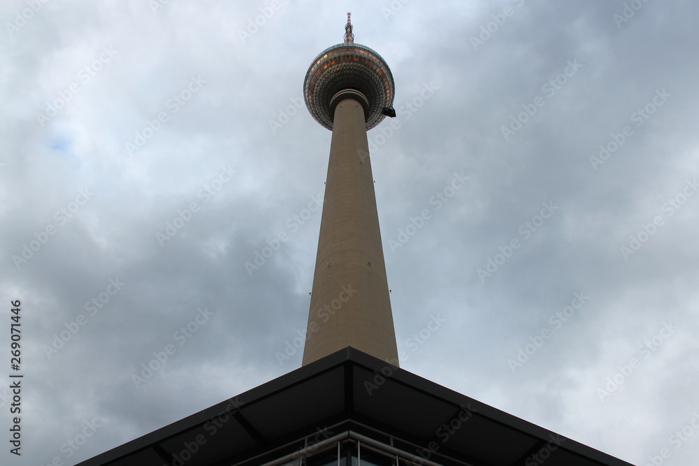 tower (Fernsehturm) in berlin (germany) 